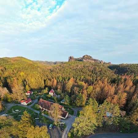 Hotel Falkenstein-Hütten Bad Schandau Exterior foto