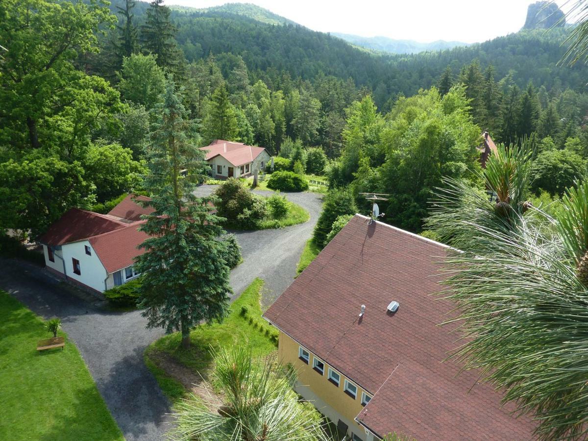 Hotel Falkenstein-Hütten Bad Schandau Exterior foto